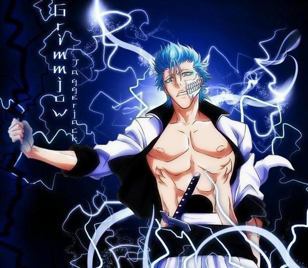 S3115 ANIME BLEACH GRIMMJOW JEAGERJAQUES MANGA ZANPAKUTO SWORD