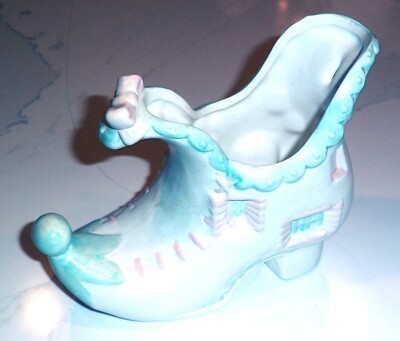 Vintage Inarco Japan Ceramic Shoe - 6'' long