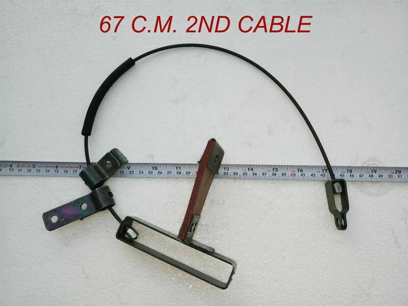Parking / Hand Brake Cable Set - 1 & 2 Suzuki SJ413 SJ410 Sierra Samurai Drover - Image 3 of 4
