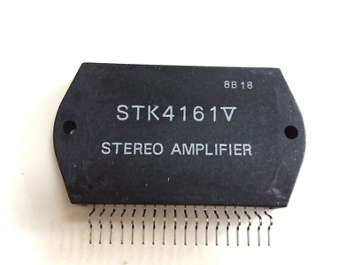 LOT OF 2  STK4161V + Heat Sink Compound Original SANYO