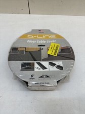 D-line FC68B Medium-Duty Floor Cable Cover 6 Ft, Black FC68B