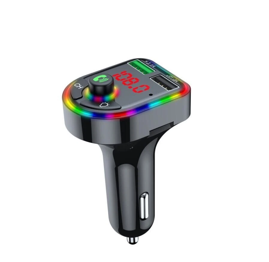 FM Transmitter Wireless USB Charger Bluetooth Car Kit MP3 Player Radio Adapter - Image 3 of 3
