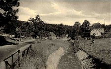 F&uuml;rstenwalde im Erzgebirge DDR AK mit Frankatur 1969 Partie am Bach K&uuml;he Weide