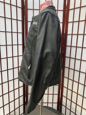 Harley Davidson Retro #1 Black Leather Jacket 97103-04VW Womens XS