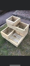 Deluxe corner garden planter