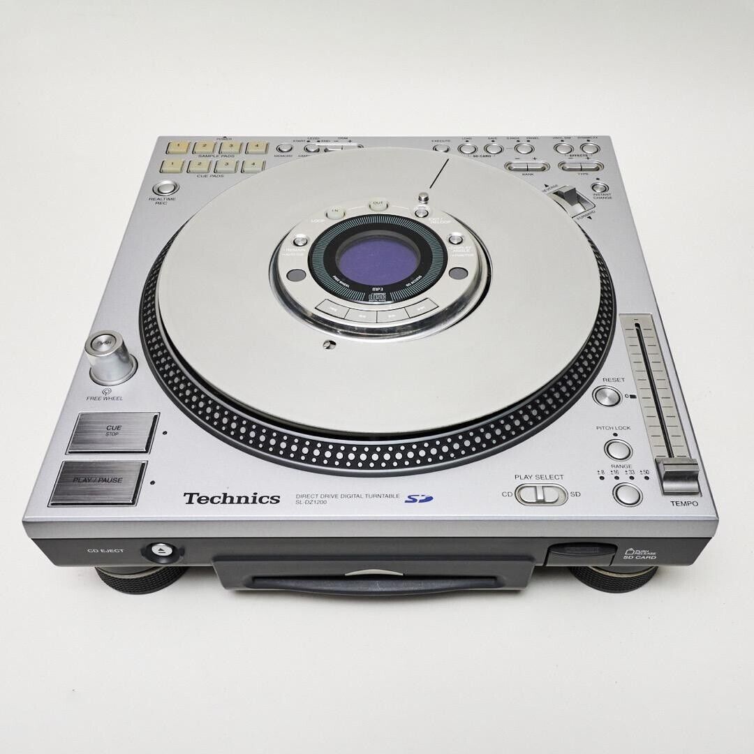 Technics SL-DZ1200 Digital Turntable Direct Drive Used DJ CDJ Fast Shipping