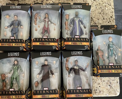 Marvel Legends Eternals Movie 6'' Figure BAF Gilgamesh Set of 7 IN STOCK