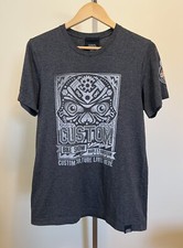 Harley Davidson Custom Bike Show Gray T Shirt