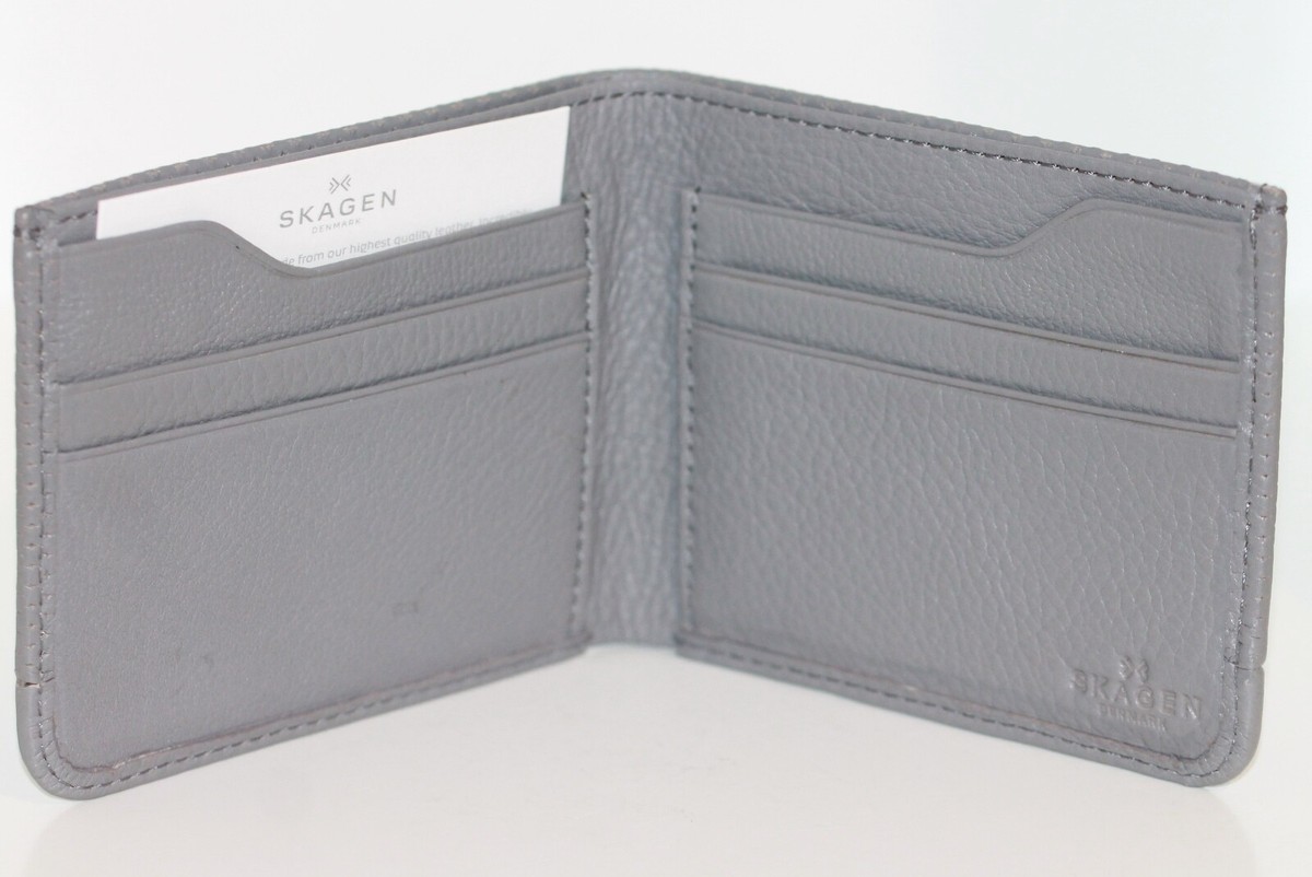 Skagen Denmark Wallet 'Nicola' Gray New NP:65€
