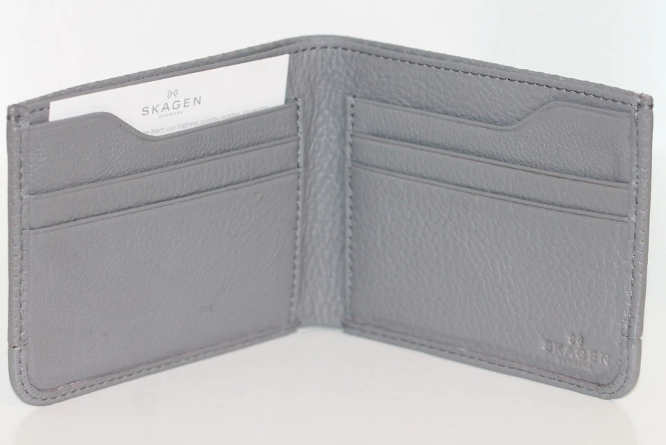 Cartera Skagen Dinamarca 'Nicola' Gris Nueva NP:65€ Foto 2 de 3