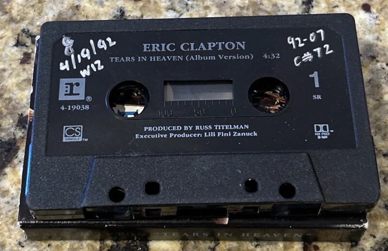 ЭРИК КЛЕПТОН СЛЕЗЫ НА НЕБЕСАХ КАССЕТА СИНГЛ - Изображение 4 из 4