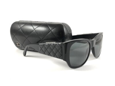 VINTAGE CHANEL 5202 HIDDEN MIRRORS QUILTED LEATHER FRAME LENS 90\'S MADE IN ITALY VINTAGE CHANEL 5202 HIDDEN MIRRORS QUILTED LEATHER FRAME  main image 2