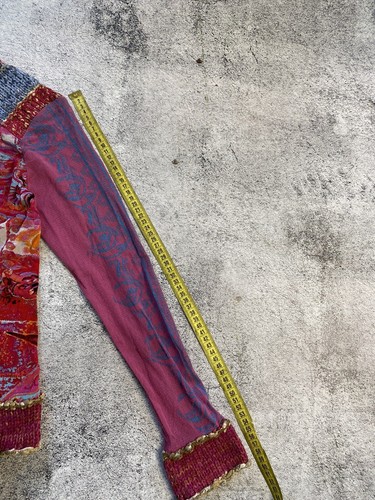 Vintage Y2K Jean Paul Gaultier Style Mesh/Knit Top Japanese Graphic Print Size L - Picture 13 of 13