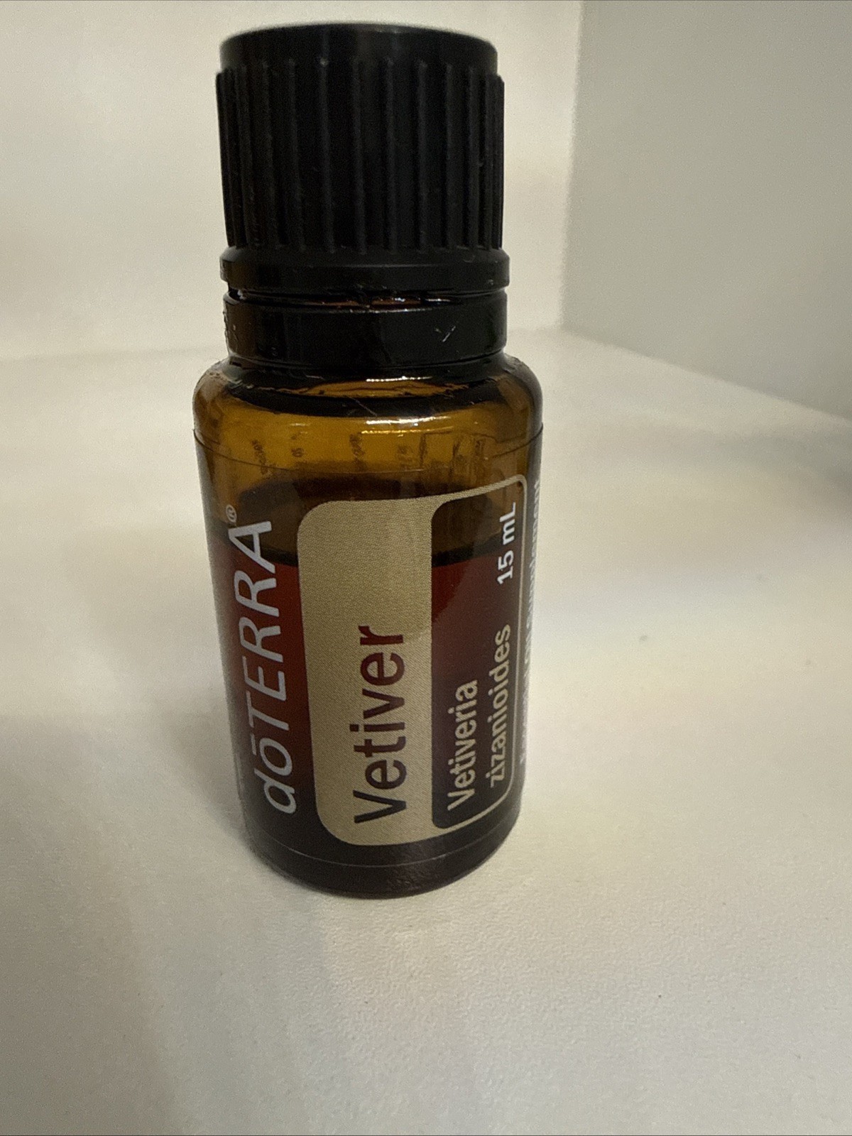 Bottle Vetiver Root Partially Used 80% Full Exp 2022