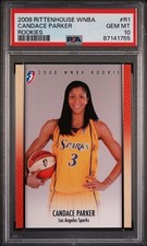 2008 Rittenhouse R1 Candace Parker HOF RC Rookie PSA 10 Low Pop