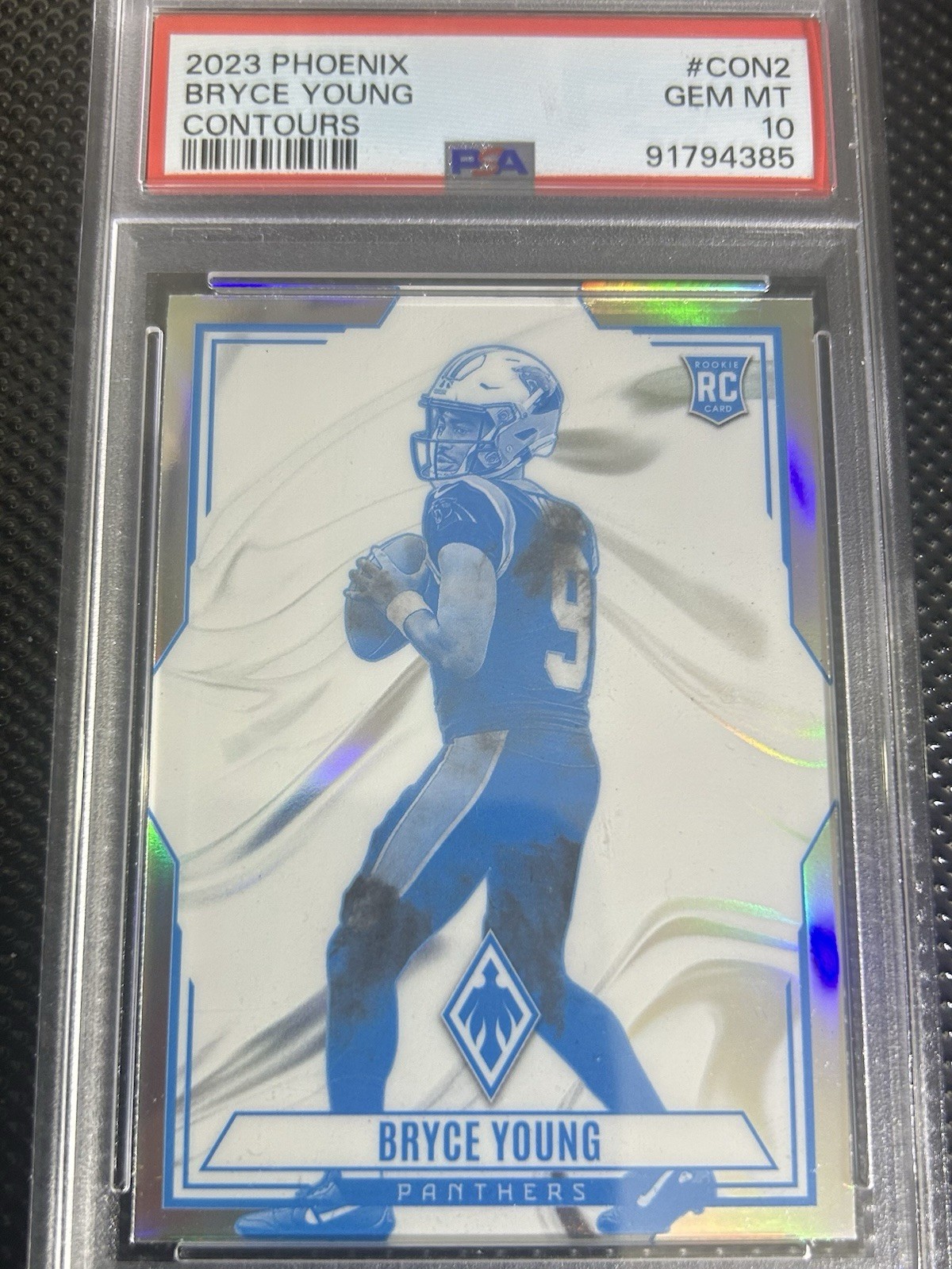 Bryce Young Panini Phoenix Contours #CON2 Base