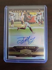 2020 Panini Plates & Patches - Leaps and Bounds Autographs Terry McLaurin 78/99