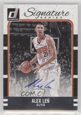 2016-17 Panini Donruss Signature Series Alex Len #9 Auto 1k0s
