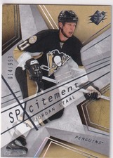 08/09 UD SPX JORDAN STAAL SPXCITEMENT INSERT /999 #32