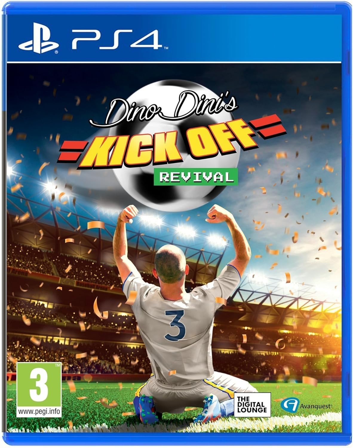Dino Dini's Kick Off Revival PS4 Football Arcade Game Retro Style