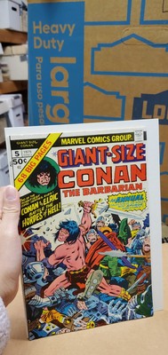 Giant-Size Conan The Barbarian #5 Marvel Comics 1975 A Sword Called Stormbringer