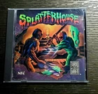 Splatterhouse TurboGrafx 16 CASE AND MANUAL ONLY RARE AUTHENTIC TG16 NEC