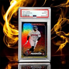 2024 TOPPS SERIES 2 JOC PEDERSON #603 WAVES 🔥 1/1 🔥 ARIZONA D-BACKS CASE HIT 