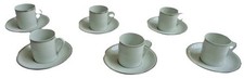 Arzberg 431 Platinum Tasse Und Untertasse 6 Stück H7xO6,5cm 15cl Porzellan