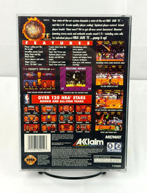 NBA Jam Tournament Edition For The Sega Saturn CIB w/ Reg card