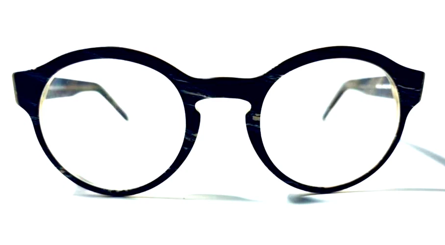 ANDY WOLF 4542 COL.E BROWN GREY AUTHENTIC FULL RIM EYEGLASSES FRAMES 49-21-145 - Image 3 of 4