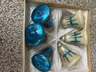 6 Vintage West Germany Mercury Glass Christmas Ornaments — photo 9