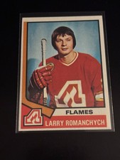 Larry Romanchych 1974-75 Topps Hockey NM-MT Flames 157