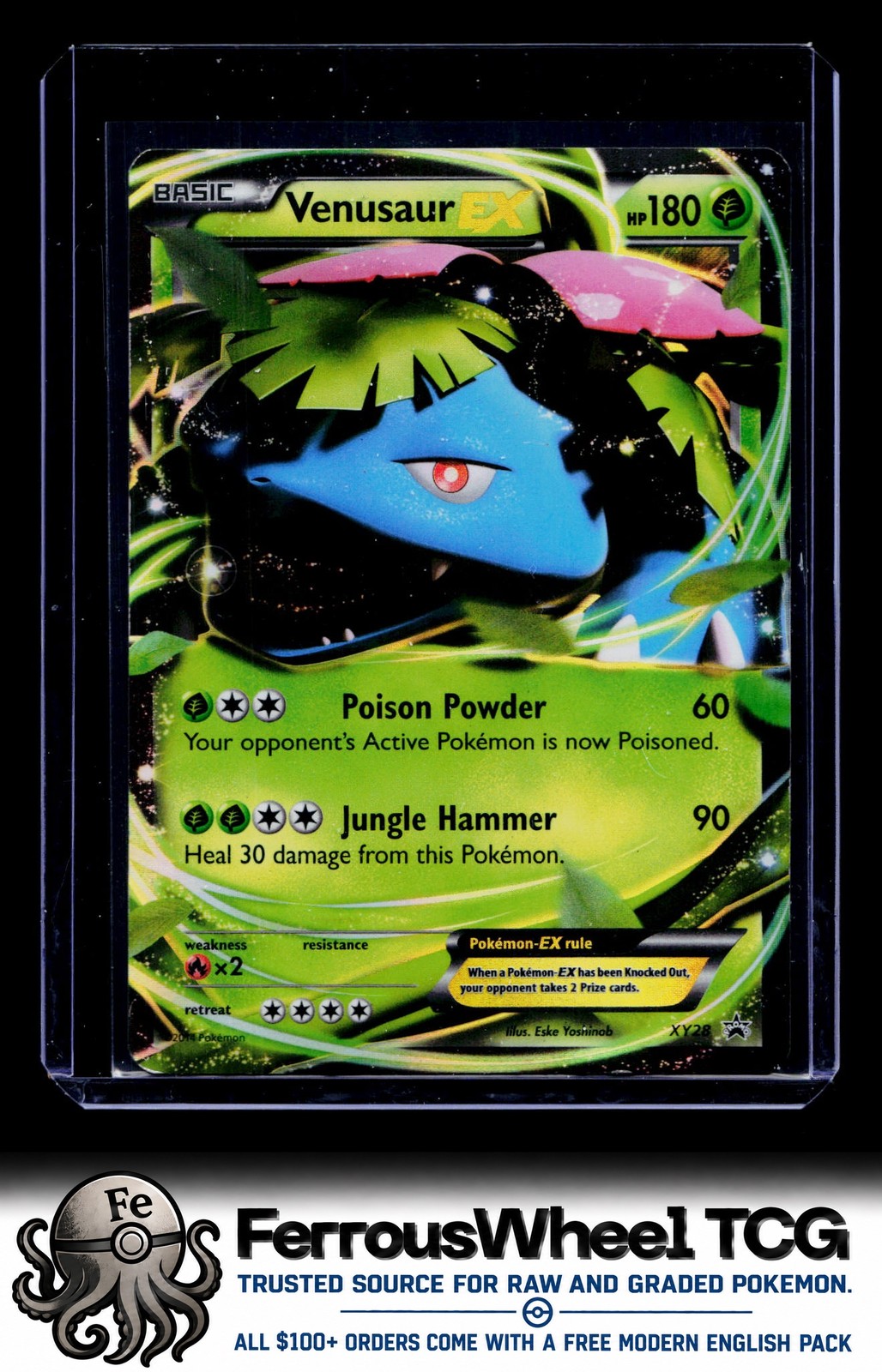 Venusaur EX XY28 - XY Promos - (HP-/DMG)