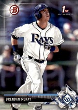2017 Bowman Draft #BD100 Brendan McKay - BB