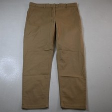 Gap 12 Short Khaki Stretch Chino Broken In Straight Womens Pants