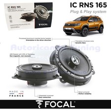 Focal Plug And Play IC RNS 165 Rear Speakers For Dacia Duster II