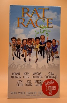 Rat Race VHS 2001, 2002  Cuba Gooding Jr. **Buy 2 Get 1 Free**