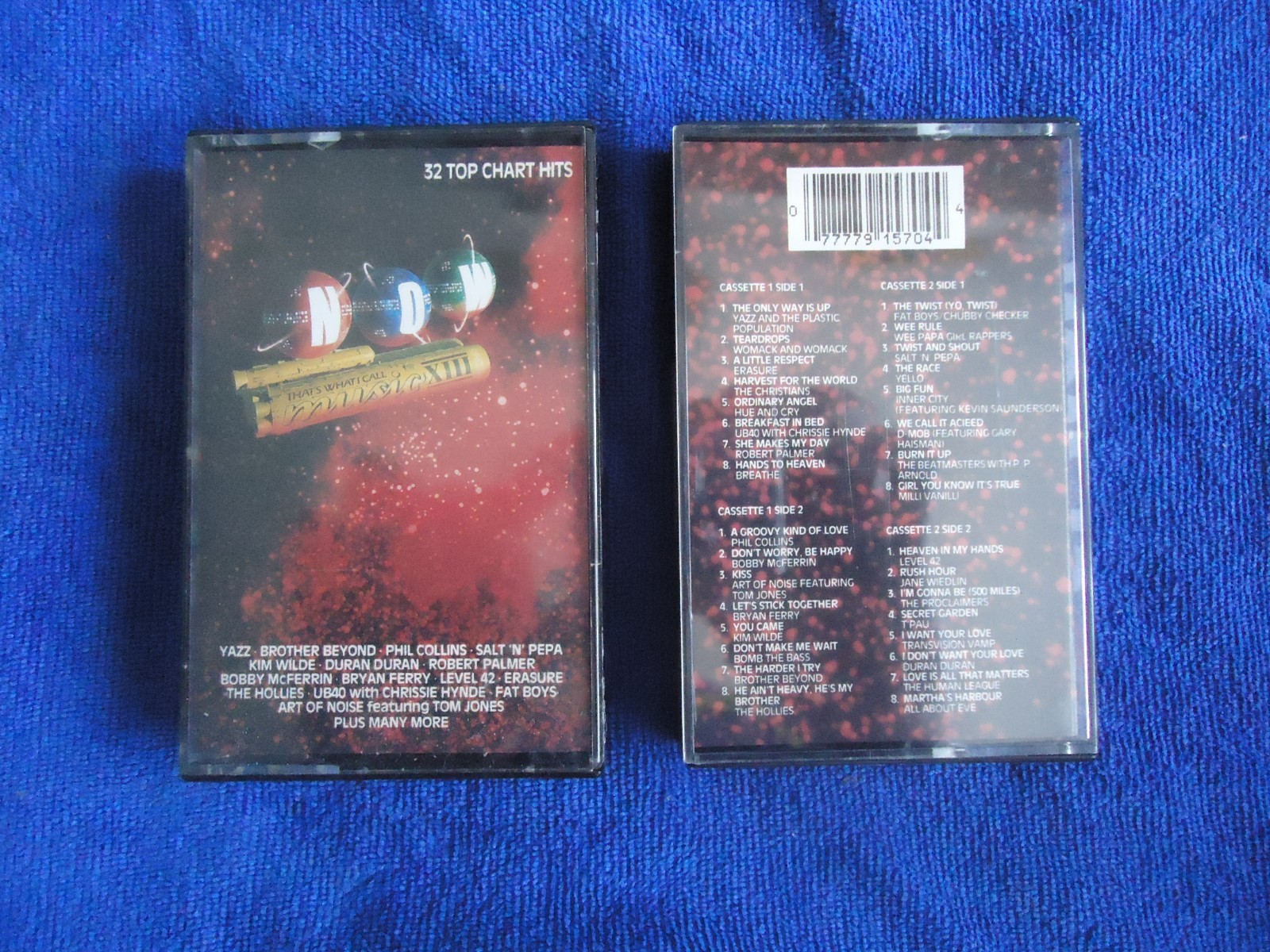 Now That’s What I Call Music 13 double Cassette 1988 Virgin  Audio Tape Album