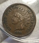 1873 Indian Head Cent Penny