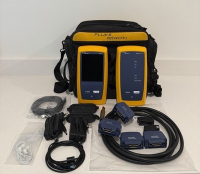 FLUKE NETWORKS DSX2-5000 VERSIV 2 CAT6A CABLE CERTIFIER TESTER KIT