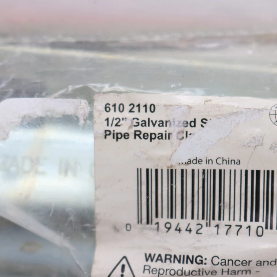 Abrazadera de reparación de tuberías LDR con junta de neopreno 0,5" 610 2110 Foto 2 de 4