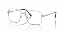 Sferoflex Men's Sf2298 Square Silver Eyewear 53-17-140 Demo Lens Frames NEW Case