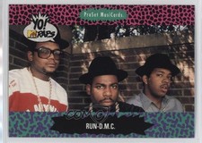 1991 Pro Set MusiCards Yo! MTV Raps Run-DMC #67 03k9