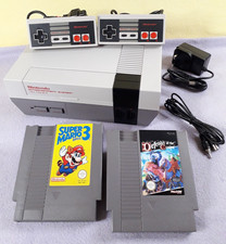 Nintendo NES console bundle fully tested GC full set up inc Super Mario 3 & more