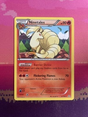 Pokemon Karte Ninetales Primal Clash Rare 21/160 Near Mint