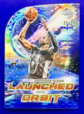 2023-24 Topps Cosmic Chrome Dwayne Wade Launched Into Orbit Blue Moon /99 LIO-24