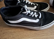 VANS Damen Sneaker Schwarz/Weiß Größe 40
