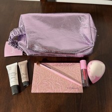 Ulta Beauty Collection 7 PC Makeup Gift Bag Travel Pouch Face Lip Cheek Set