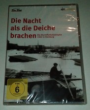 DVD - DIE NACHT, ALS DIE DEICHE BRACHEN - HAMBURG STURMFLUT (HELMUT SCHMIDT) NEU