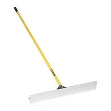 MIDWEST RAKE 50037 36 in Standard Lute With Gusset Bracing, 82 in L Powder